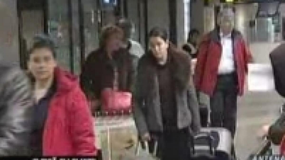 cursa cu emotii pentru 100 de romani care veneau acasa de la madrid