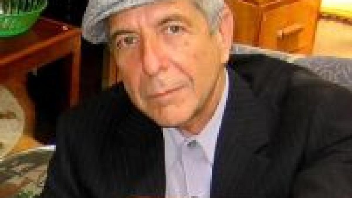 leonard cohen concerteaza la bucuresti pe 14 iulie