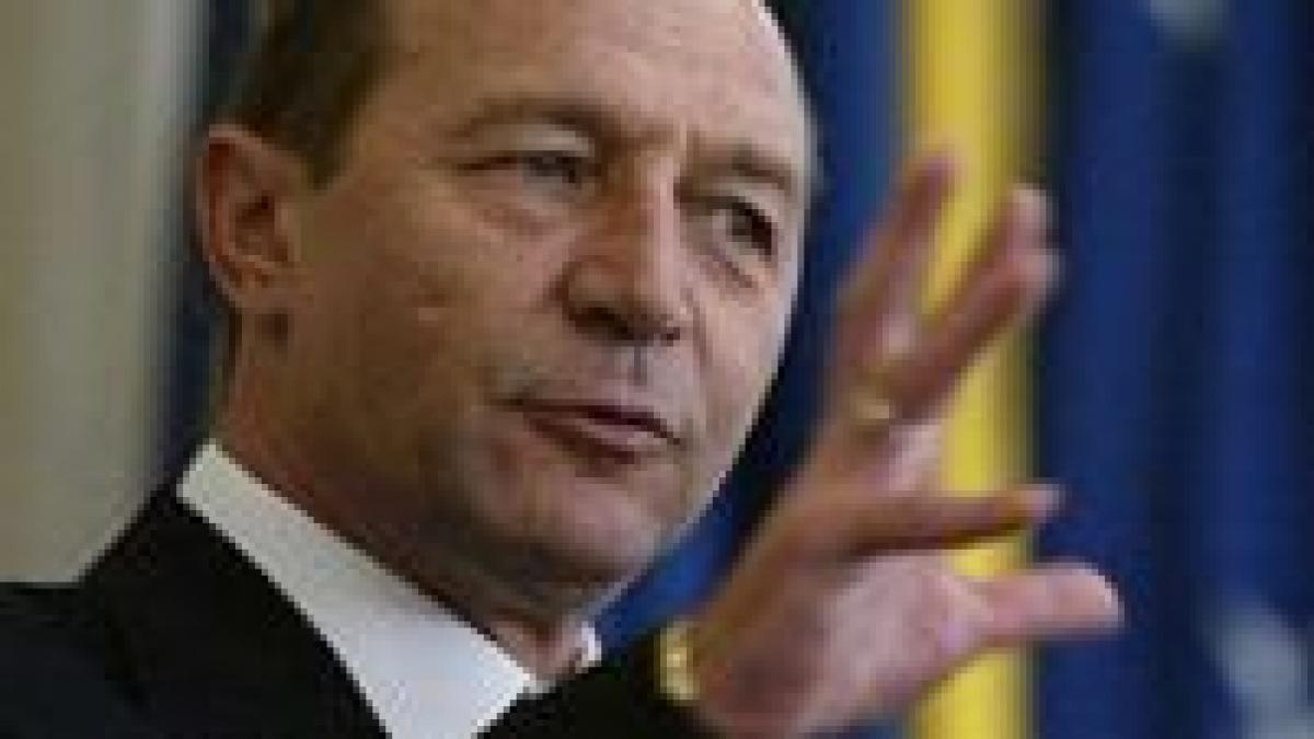 traian basescu contrazice institutiile statului in privinta inflatiei