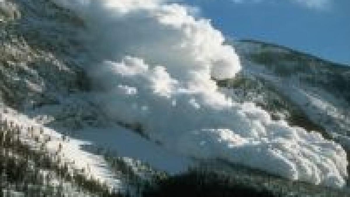 avertizare de cod portocaliu asupra riscului de avalansa la peste 1 800 de metri