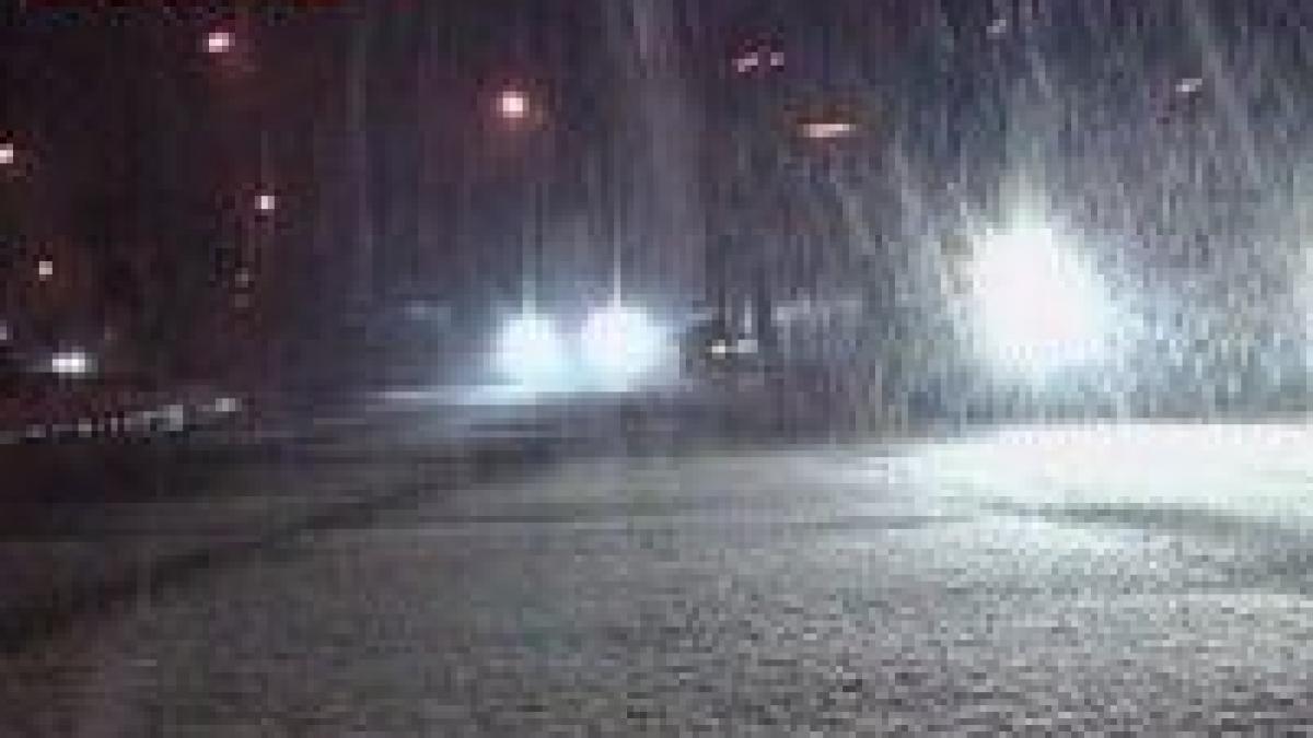 vremea rea se intoarce a nins in brasov valea jiului si maramures