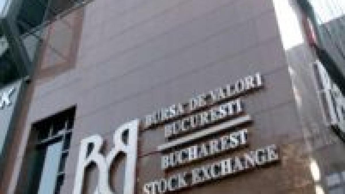 cadere brusca la bursa de valori bucuresti