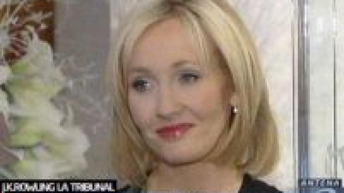 j k rowling in proces cu o editura americana pentru furt de proprietate intelectuala