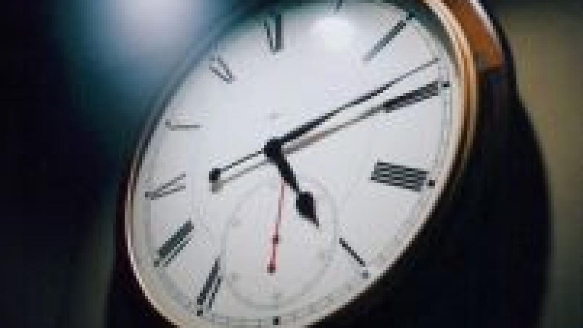 sambata noapte romania a trecut la ora de vara