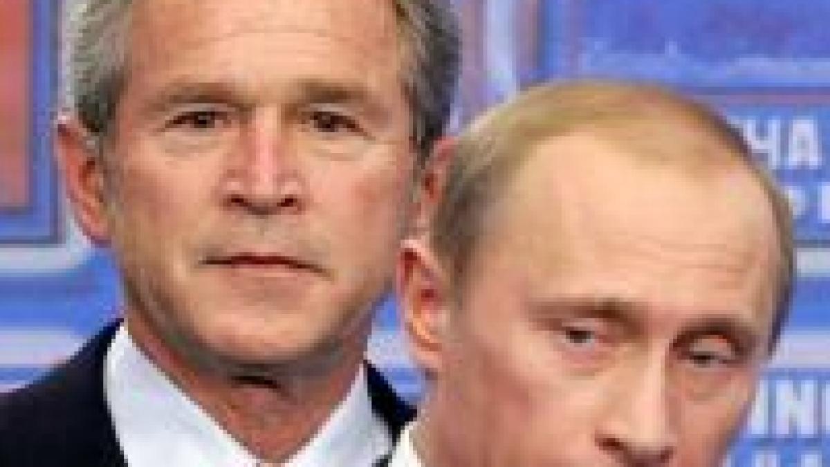 bush si putin ar putea semna la soci un acord privind scutul antiracheta