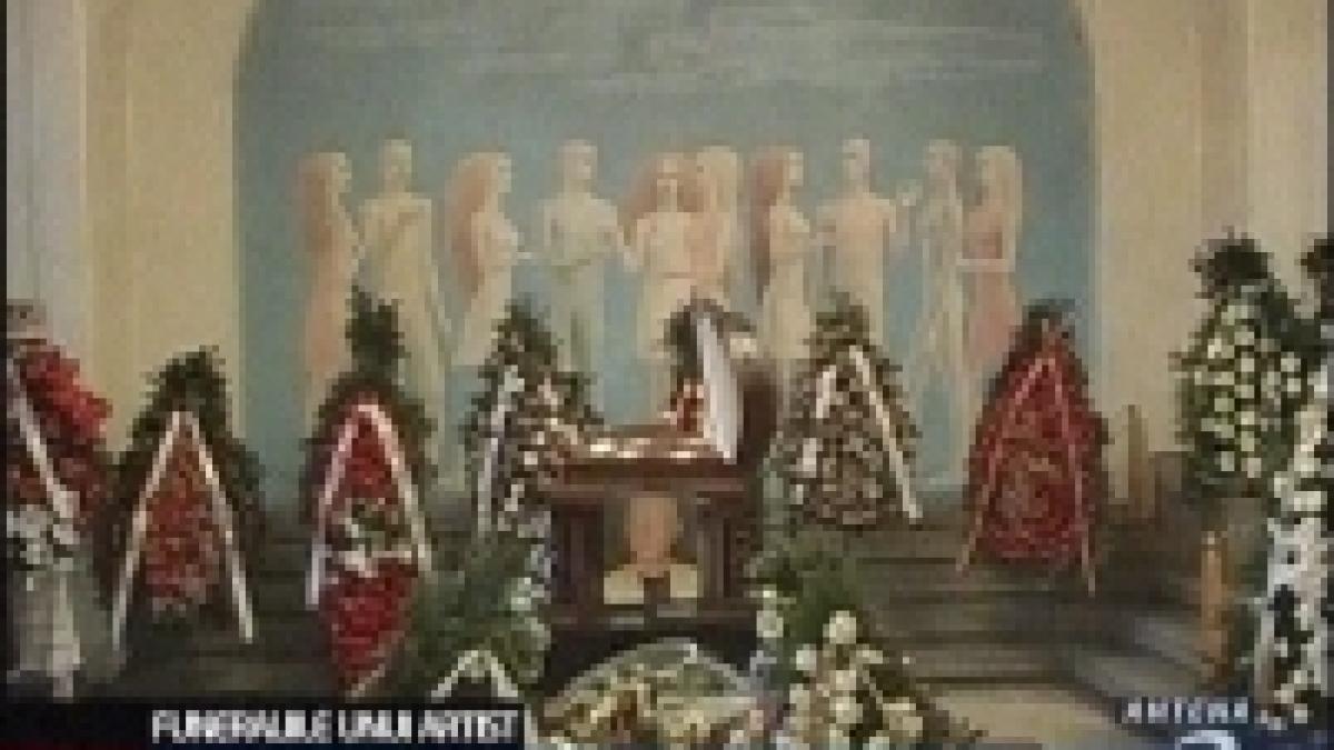 pictorul sabin balasa a fost condus pe ultimul drum video