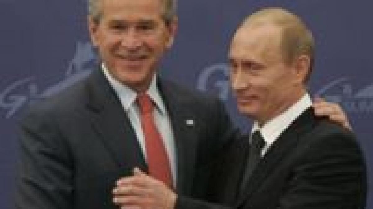 soci intalnire bilaterala vladimir putin george w bush