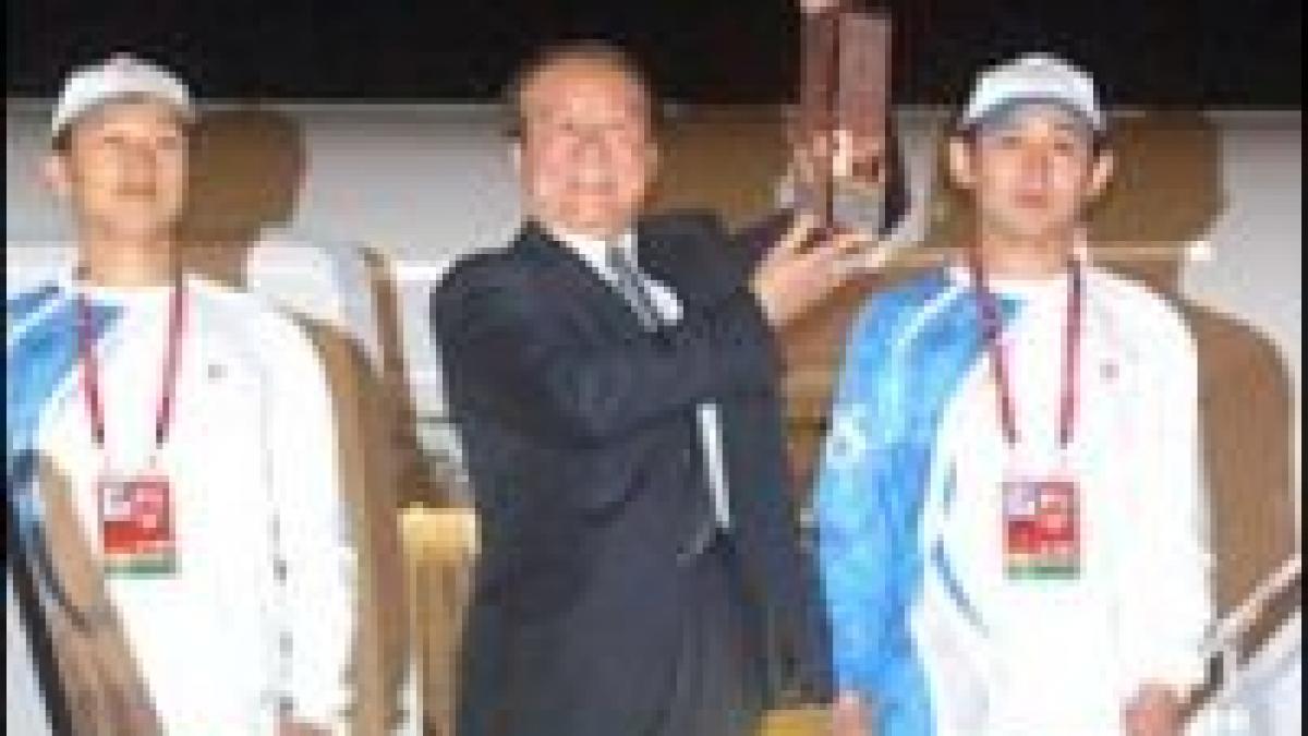 flacara olimpica a ajuns in pakistan