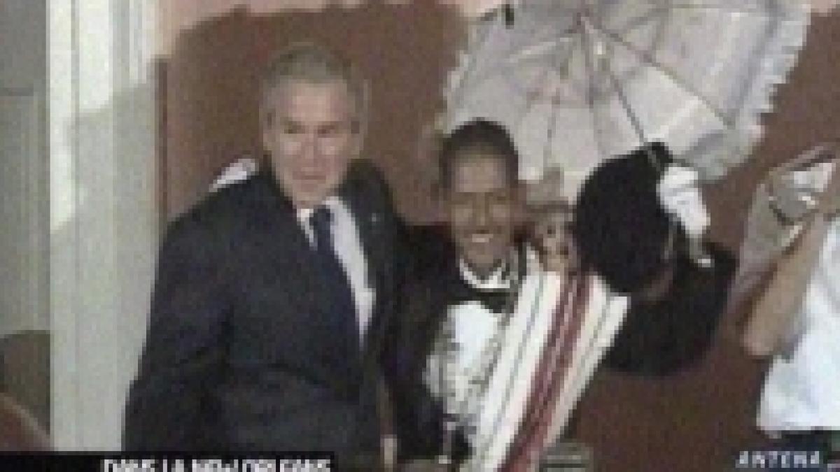 george bush a dansat la un eveniment in new orleans video