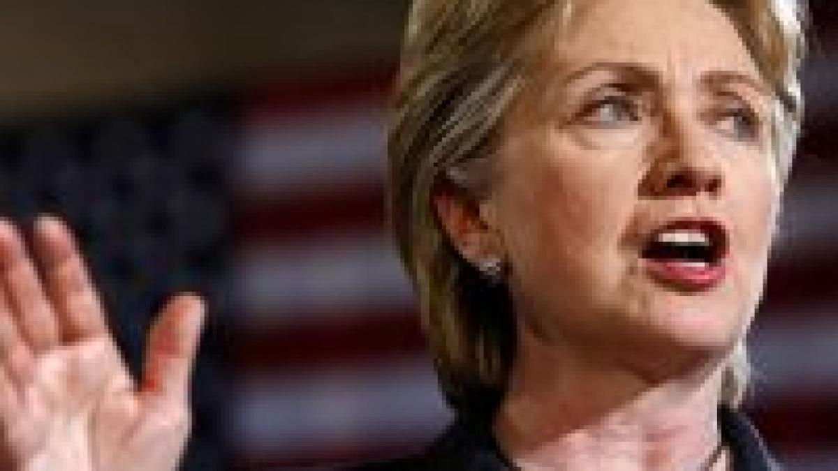 sperante pentru hillary clinton sondajele o dau ca favorita intr o lupta cu john mccain