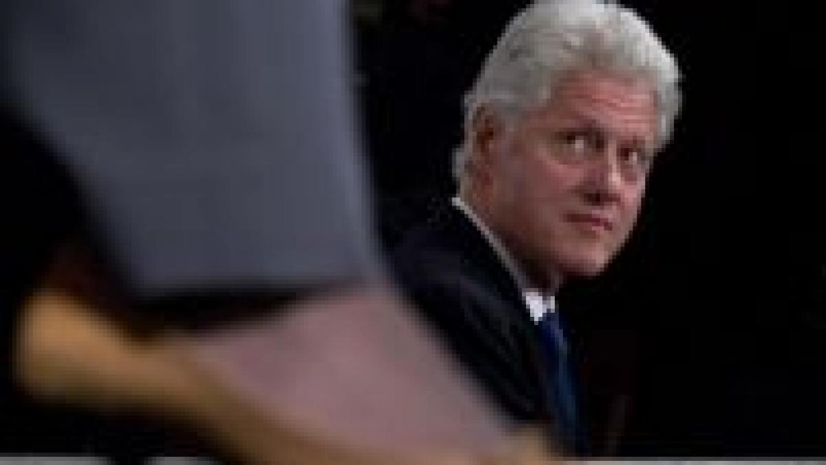 bill clinton evita reflectoarele din campania electorala a lui hillary