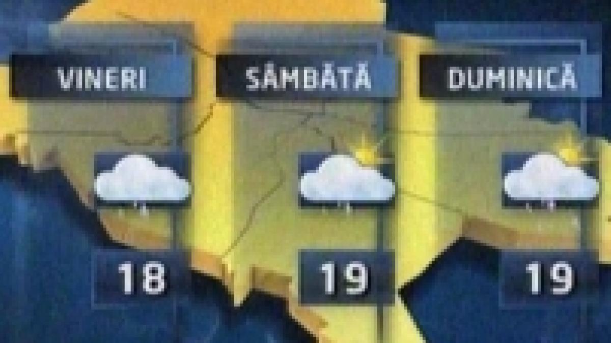 ploi si descarcari electrice in capitala aversele vor continua si in weekend