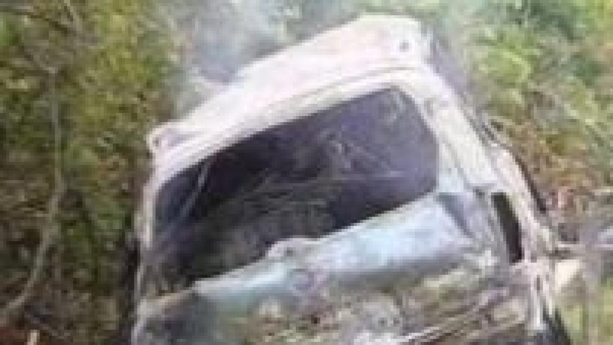 grav accident rutier pe dn 39 doua persoane au ars de vii video