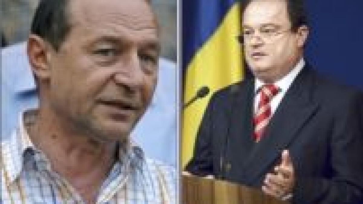 traian basescu si a declarat public sustinerea pentru vasile blaga