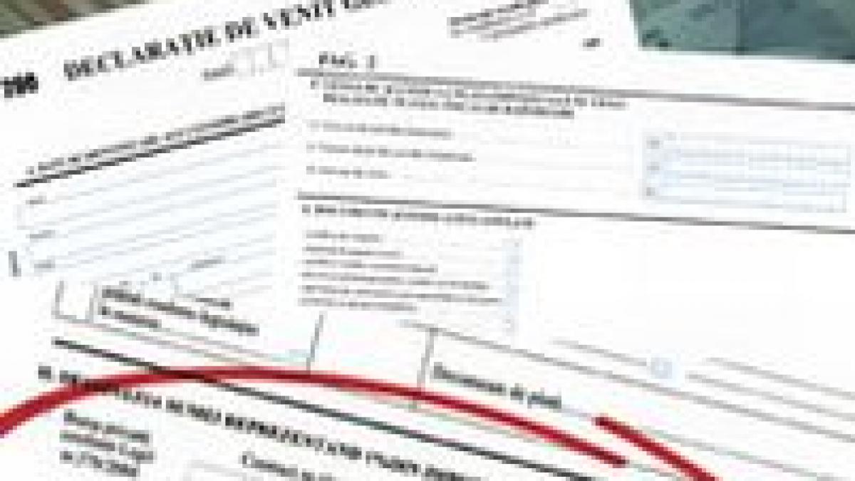 joi ultima zi pentru depunerea declaratiilor de venit pe 2007