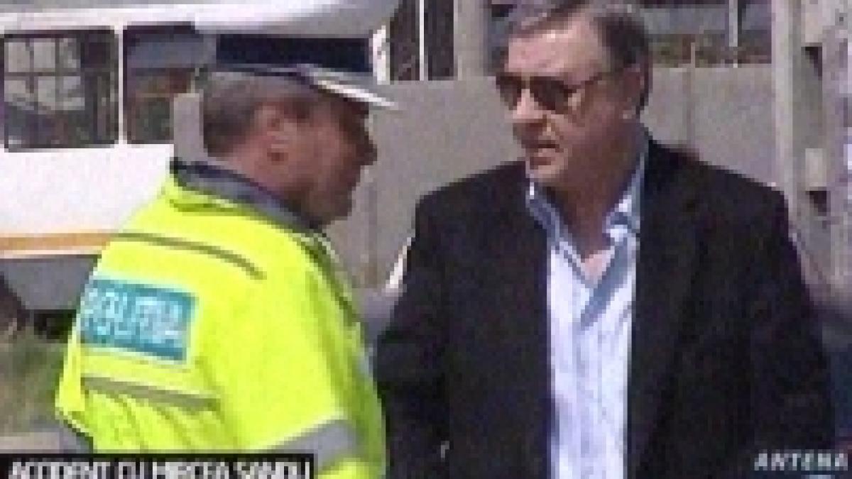 o persoana ranita in urma unui accident rutier provocat de mircea sandu