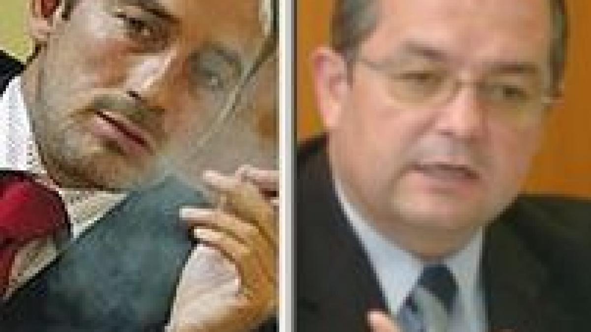 emil boc si radu mazare castigatorii primariilor clujului si constantei