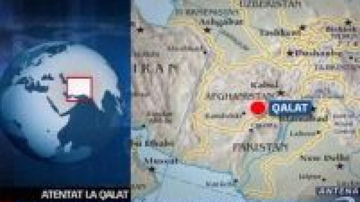 afganistan convoi militar romano american amenintat de un atentat sinucigas