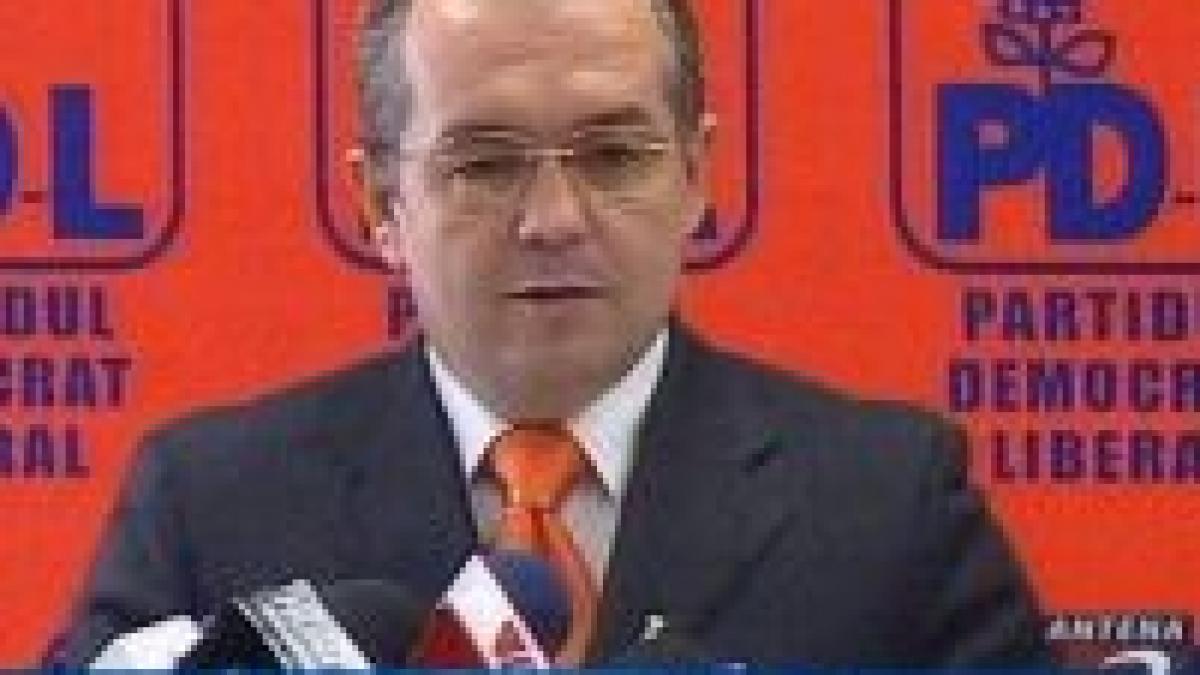 emil boc sorin oprescu este calul troian al psd