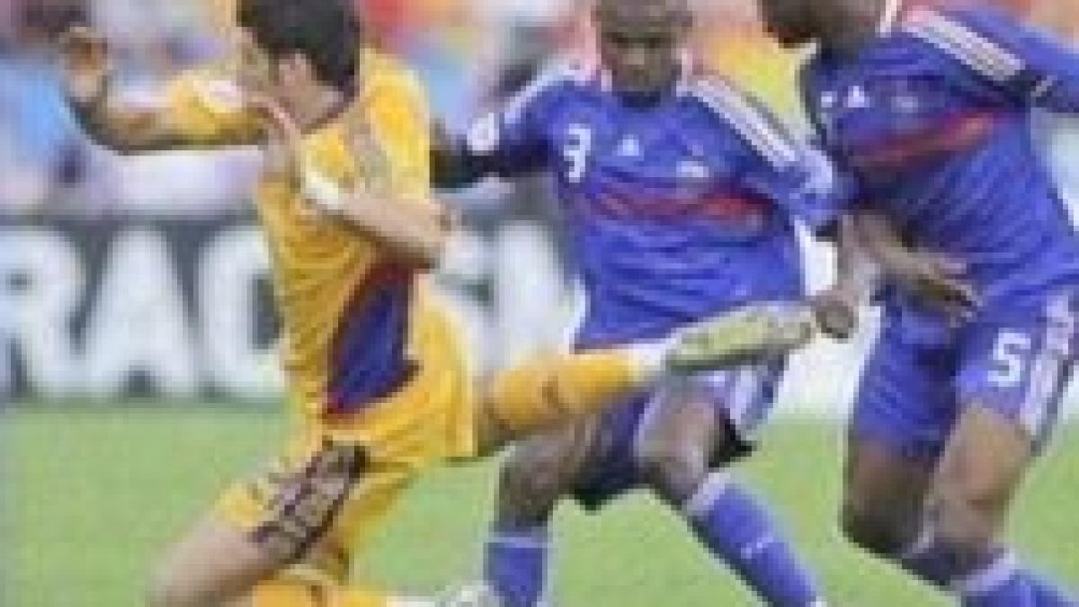 meciul romania franta urmarit cu sufletul la gura in tara video