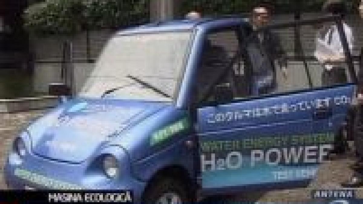 japonezii au inventat masina care merge cu apa