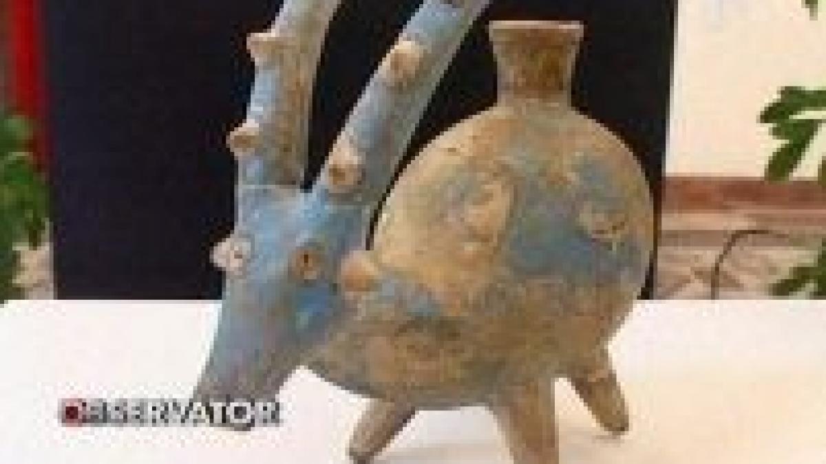 romania a restituit iranului un obiect de arta persan vechi de 3000 de ani
