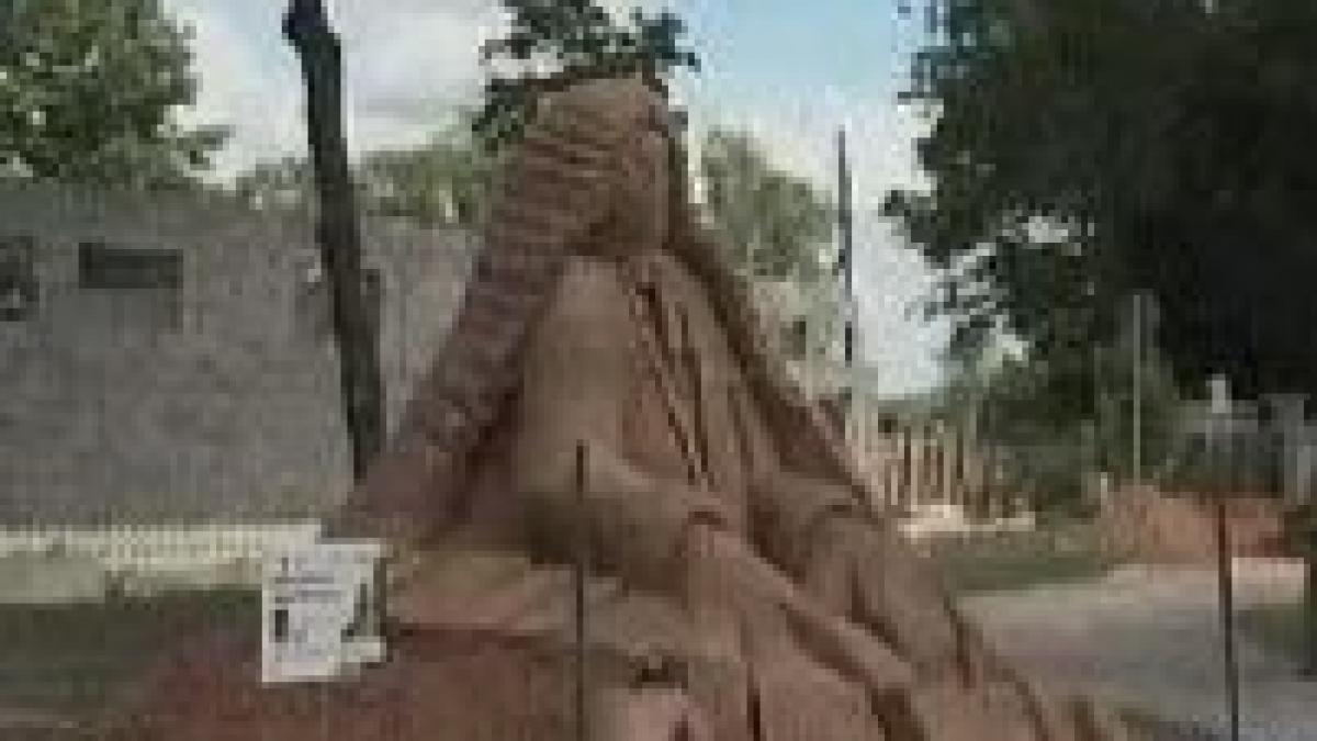 un concurs de castele de nisip a facut deliciul turistilor din letonia