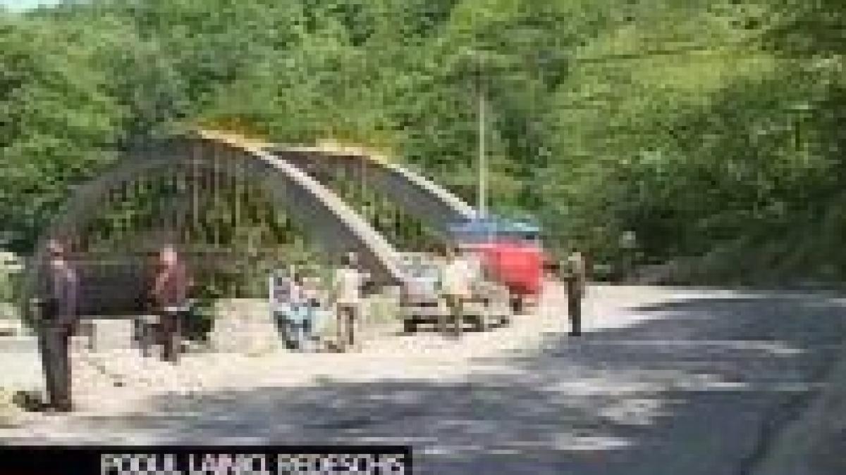 podul de la lainici a fost inaugurat marti