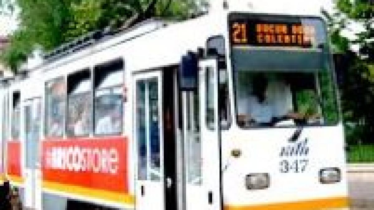 ratb modifica linia tramvaiului 21 din cauza lucrarilor din zona doamna ghica