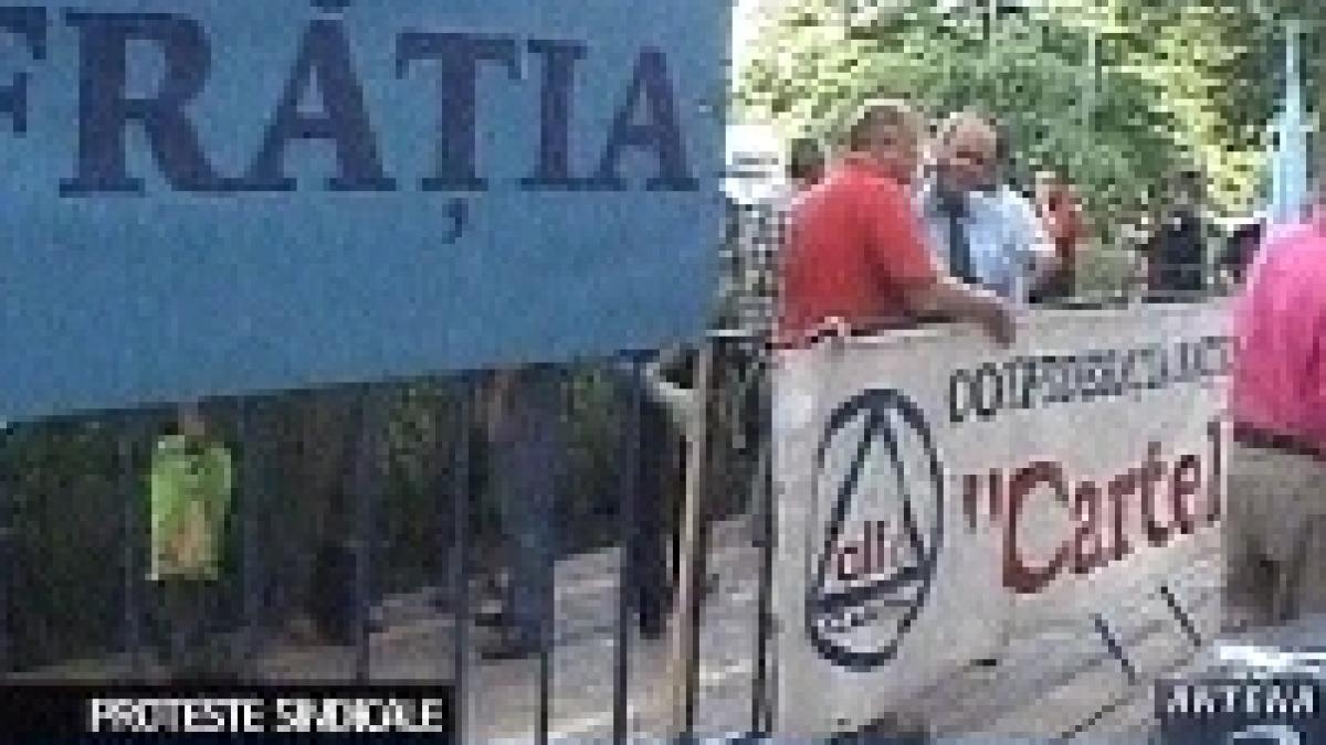 proteste la guvern sindicalistii cer majorarea salariului minim la 600 de lei