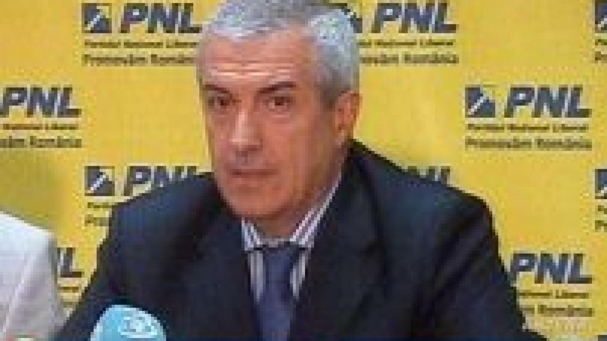 tariceanu programul de guvernare al pnl se bazeaza pe cresterea economica