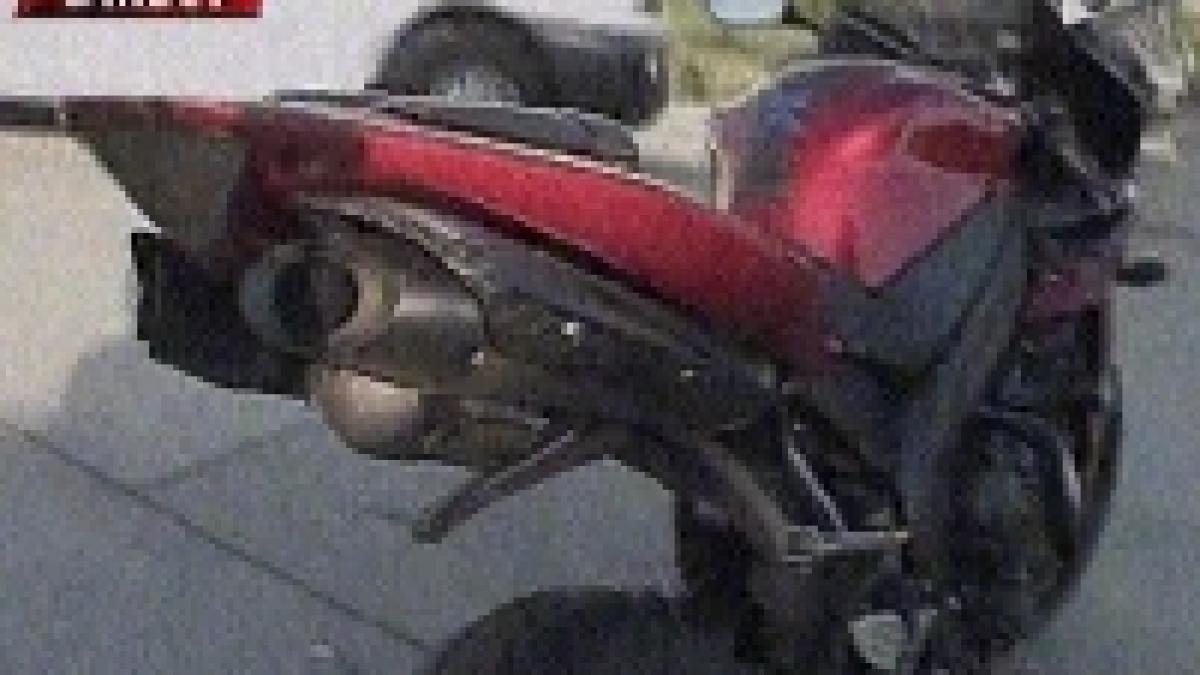 motociclist care rula cu 250 de km h pe autostrada prins cu greu de politie