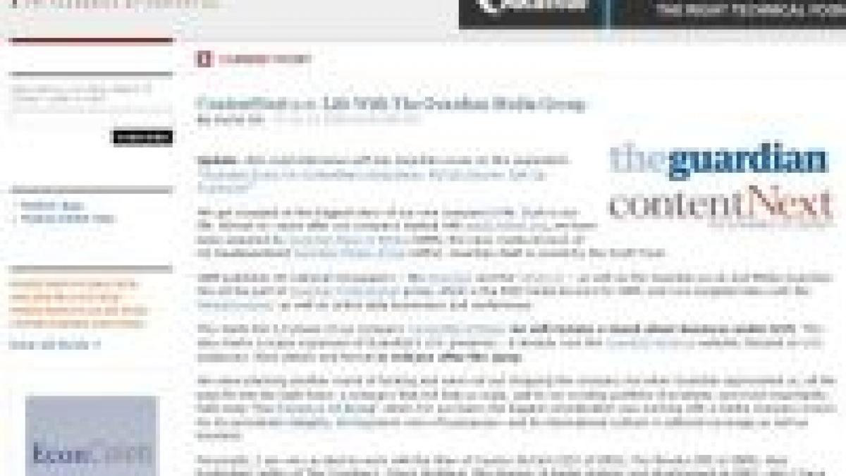 blog de jurnalism achizitionat cu 30 milioane de dolari de the guardian