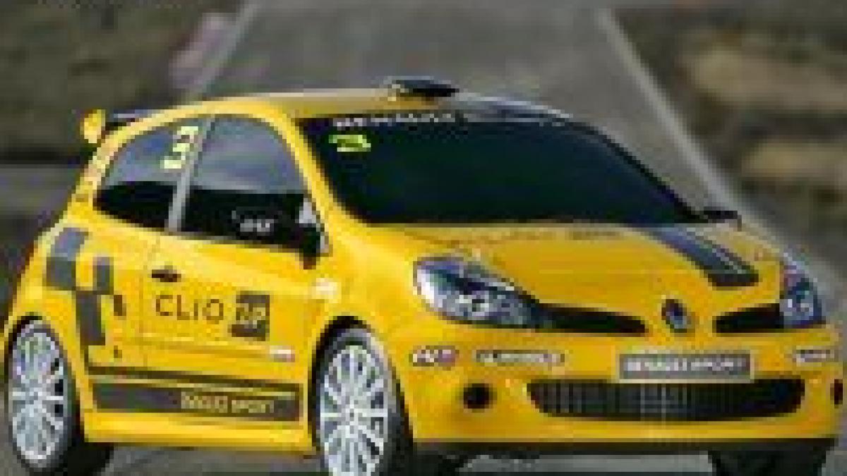 renault a lansat in romania modelul clio f1 team r27 cu motor de 200 cai putere