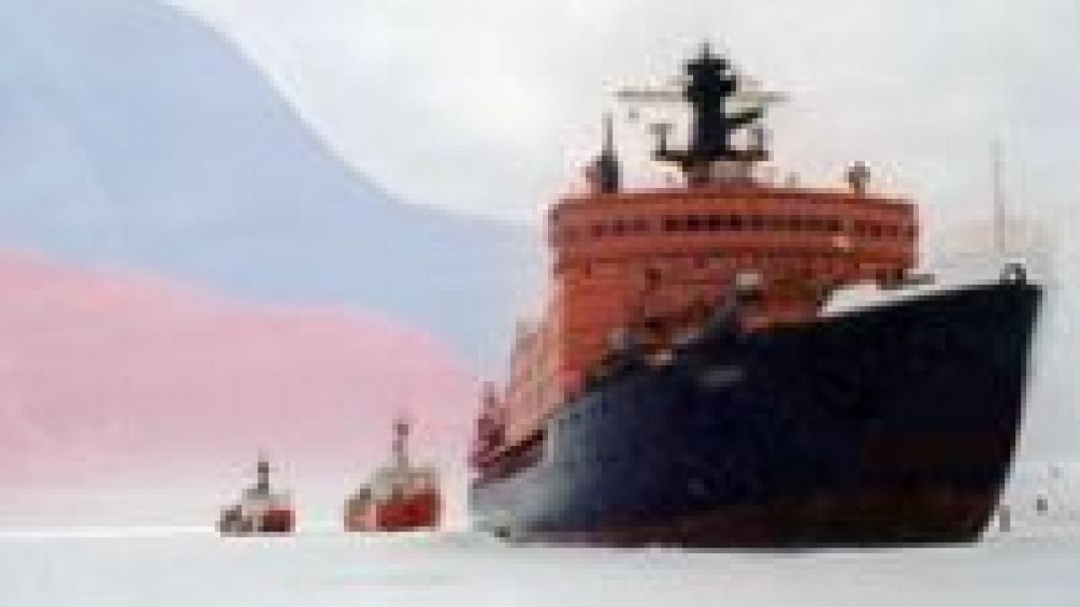 rusia isi intareste pozitia in zona arctica sua trebuie sa isi innoiasca flota