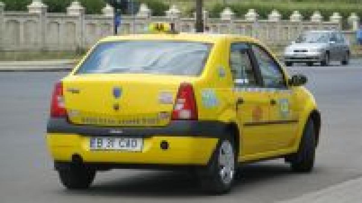 taximetristii nemultumiti de hotararea aeroportului baneasa de a reduce numarul masinilor din zona
