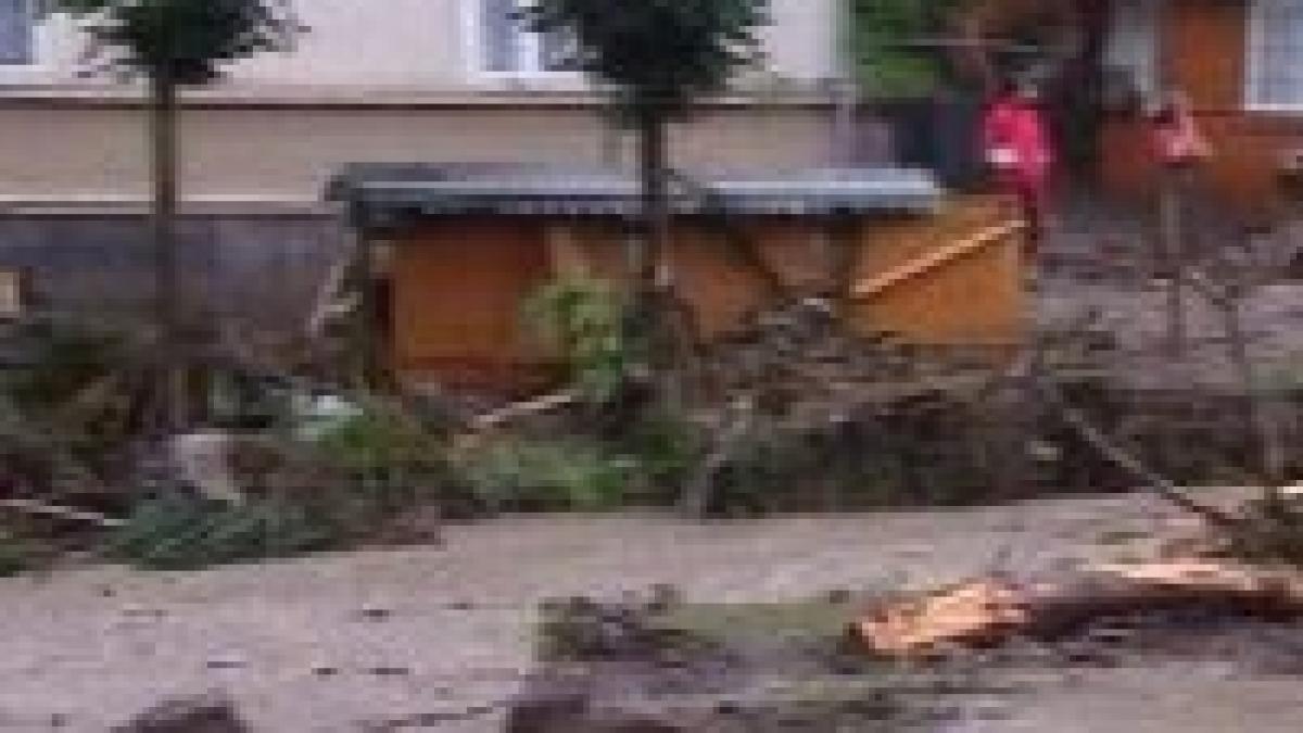 23 de localitati afectate de inundatii o noua viitura la campulung moldovenesc