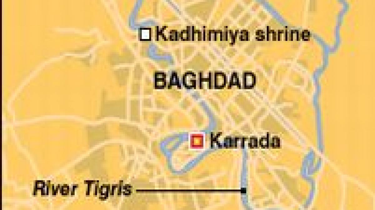 atentat sinucigas la bagdad 20 de morti si 43 de raniti