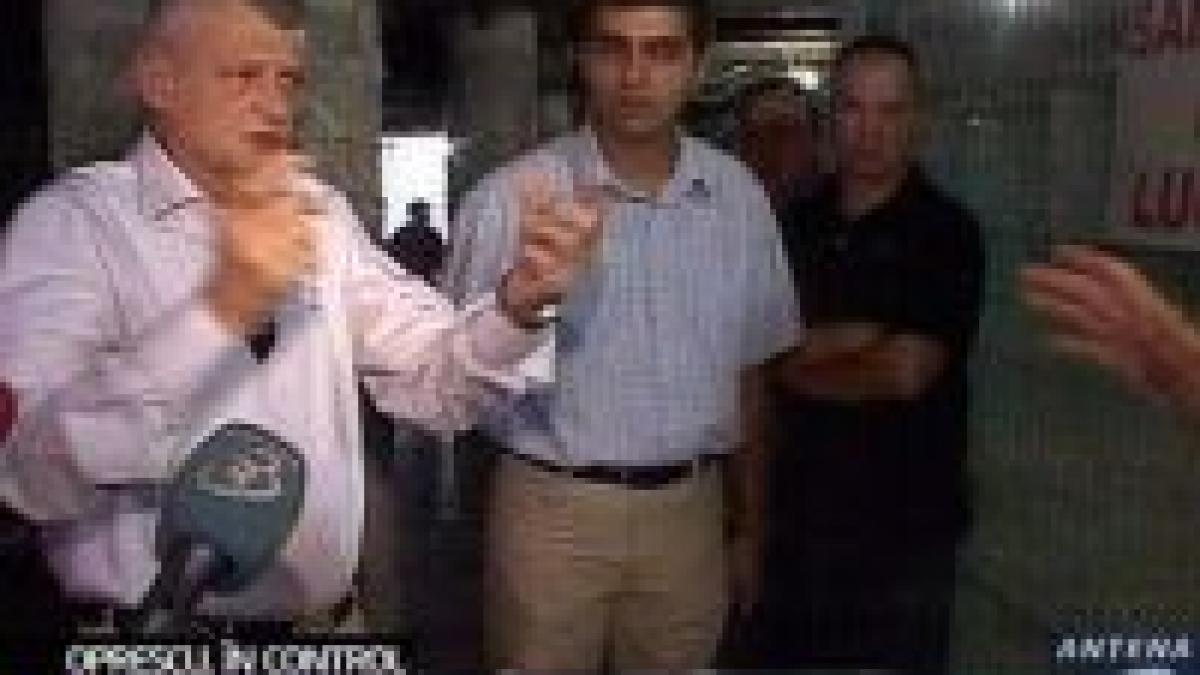 Oprescu a solicitat ca lucrările la pasajul Universităţii să fie gata în două luni