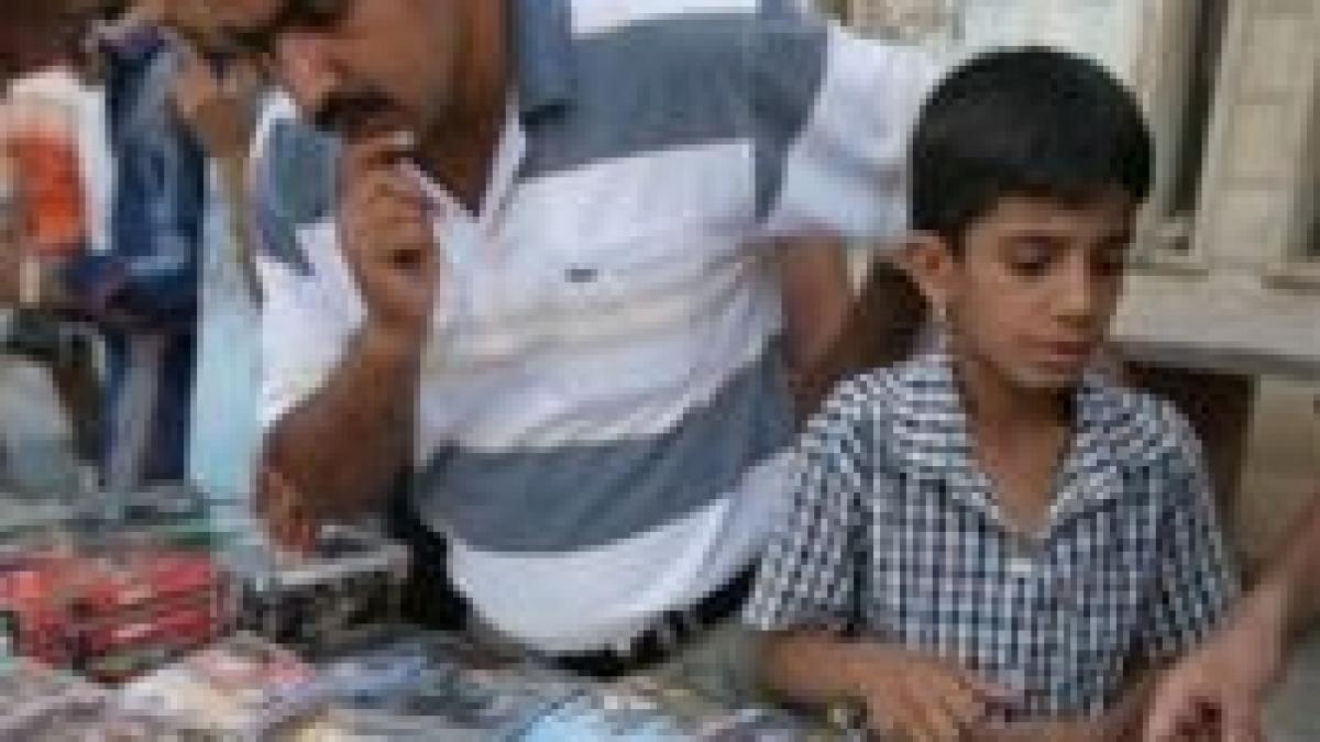 razboiul din irak folosit impotriva copiilor