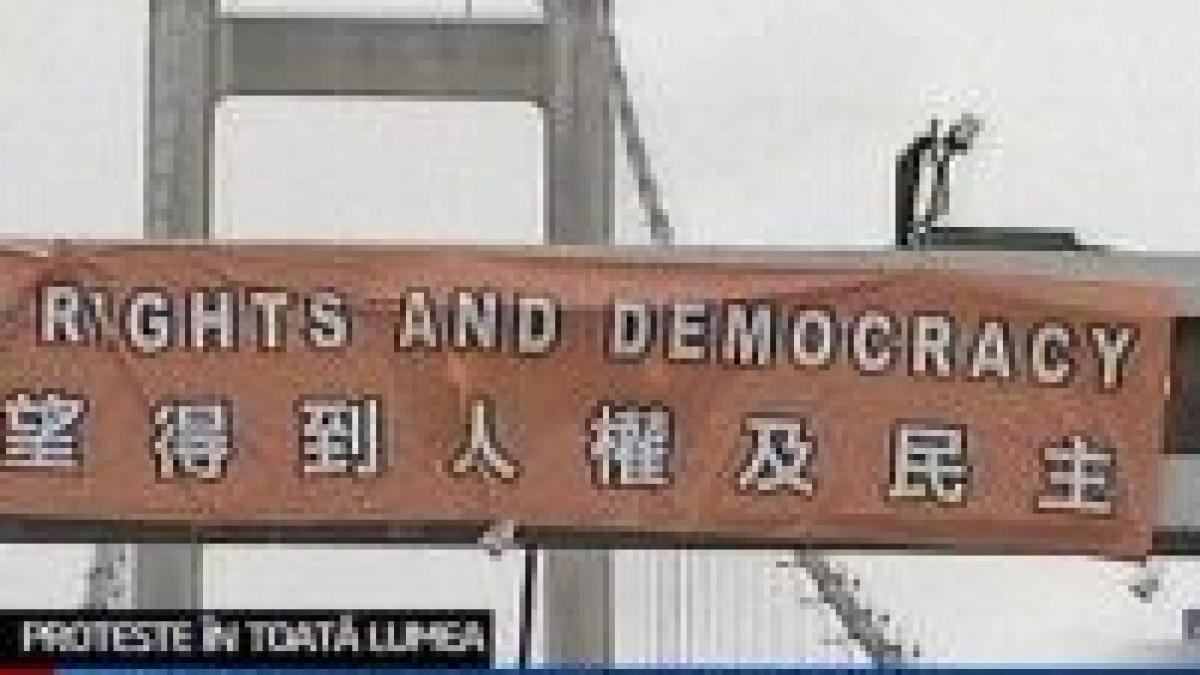 ceremonia de deschidere a jocurilor olimpice insotita de proteste in intreaga lume