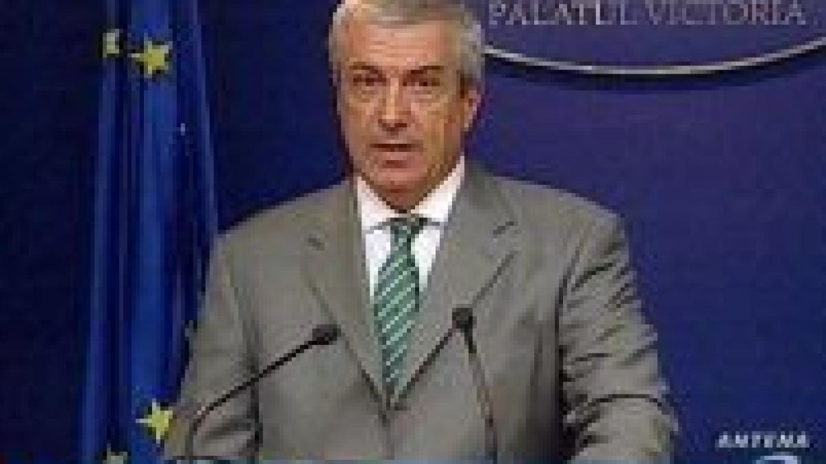 calin popescu tariceanu din nou in comuna saucesti