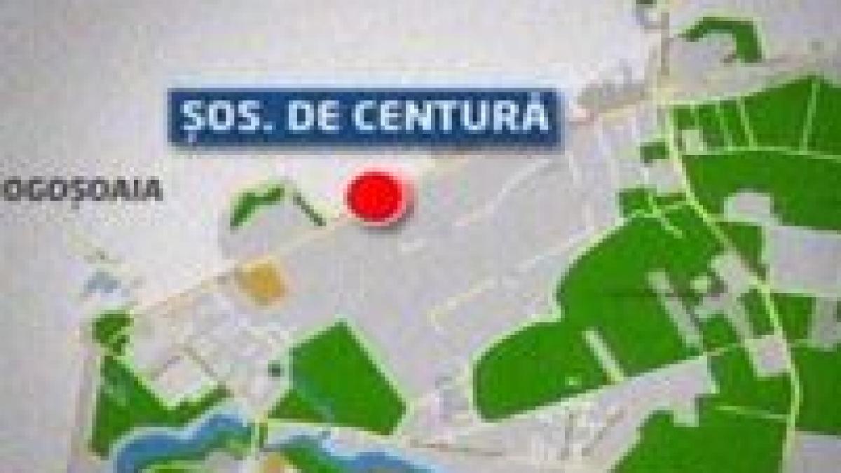 circulatie blocata pe centura capitalei dupa ce o cisterna cu azot lichid s a rasturnat