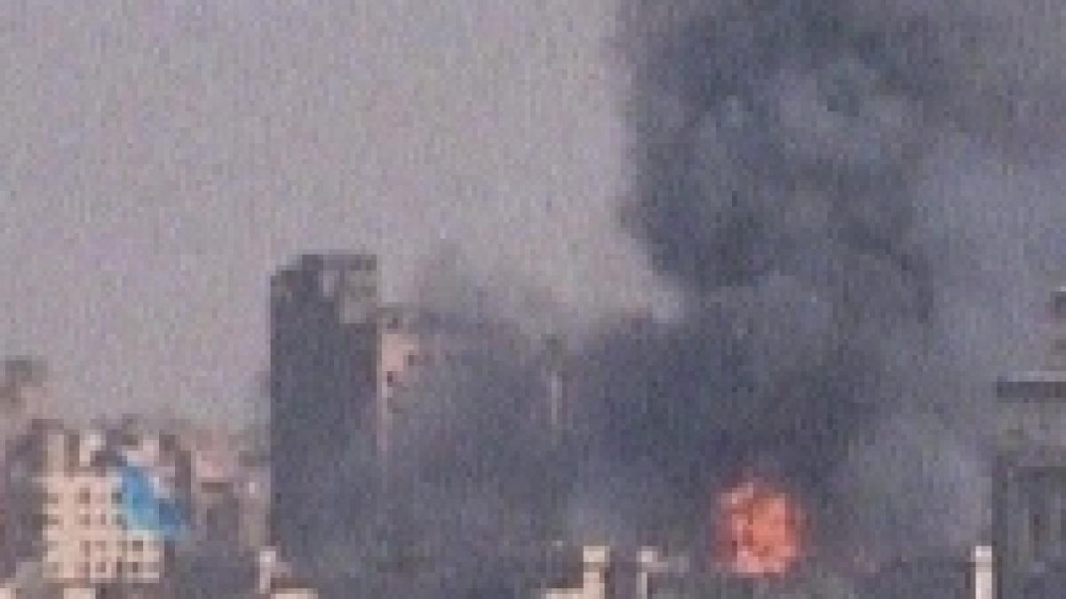 egipt un incendiu de proportii a izbucnit in cladirea parlamentului