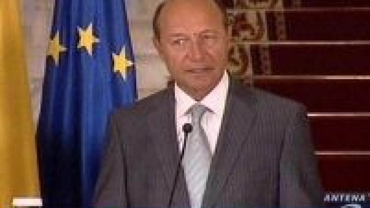 traian basescu niciodata romania nu va fi partenera la destructurarea altor state