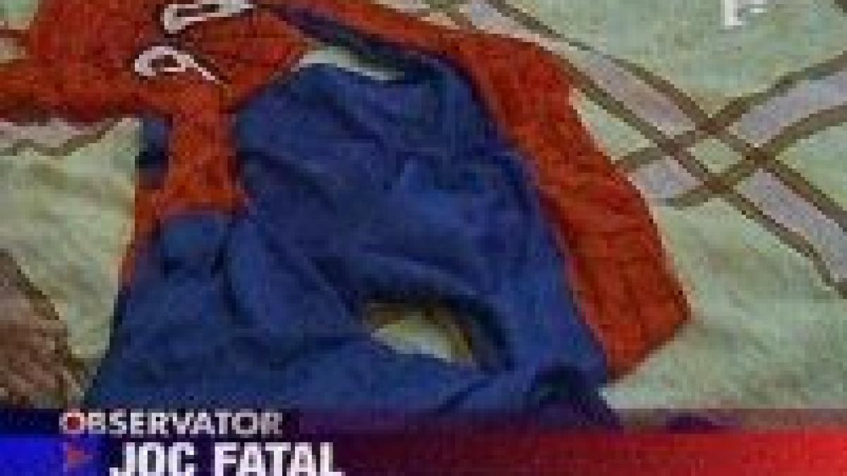 un copil de 8 ani din targu ocna a murit imitandu l pe omul paianjen