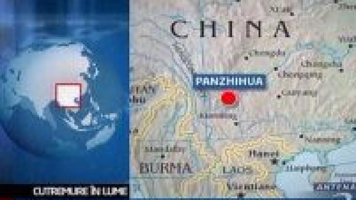 china patru morti in urma unui cutremur de 5 7 grade pe scara richter