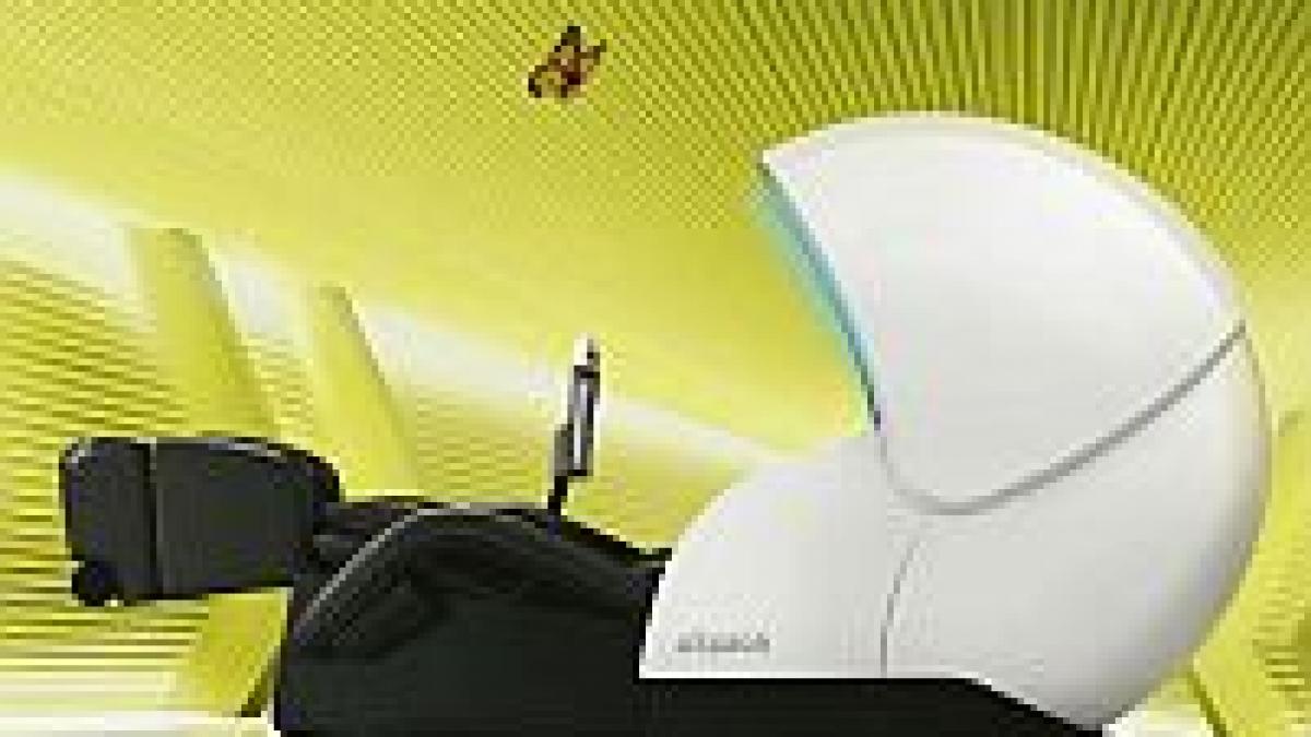 osim uspace fotoliul de masaj cu mp3 player cu forma de crisalida