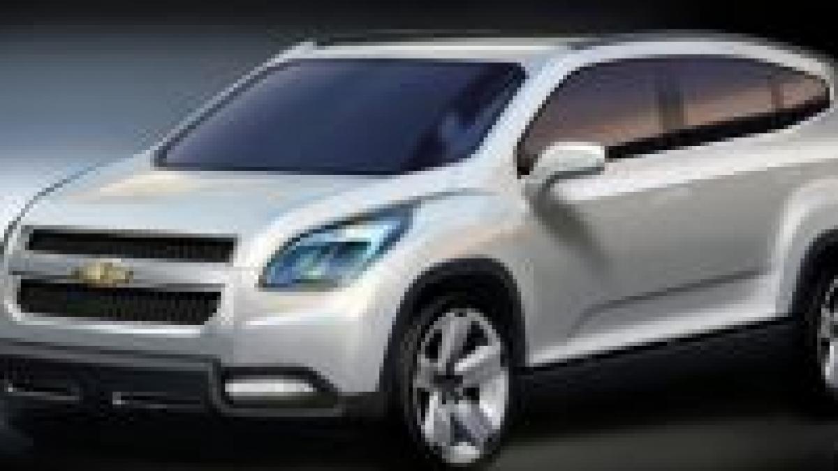 Conceptul Chevrolet Orlando, prezentat de GM înaintea debutului de la Paris