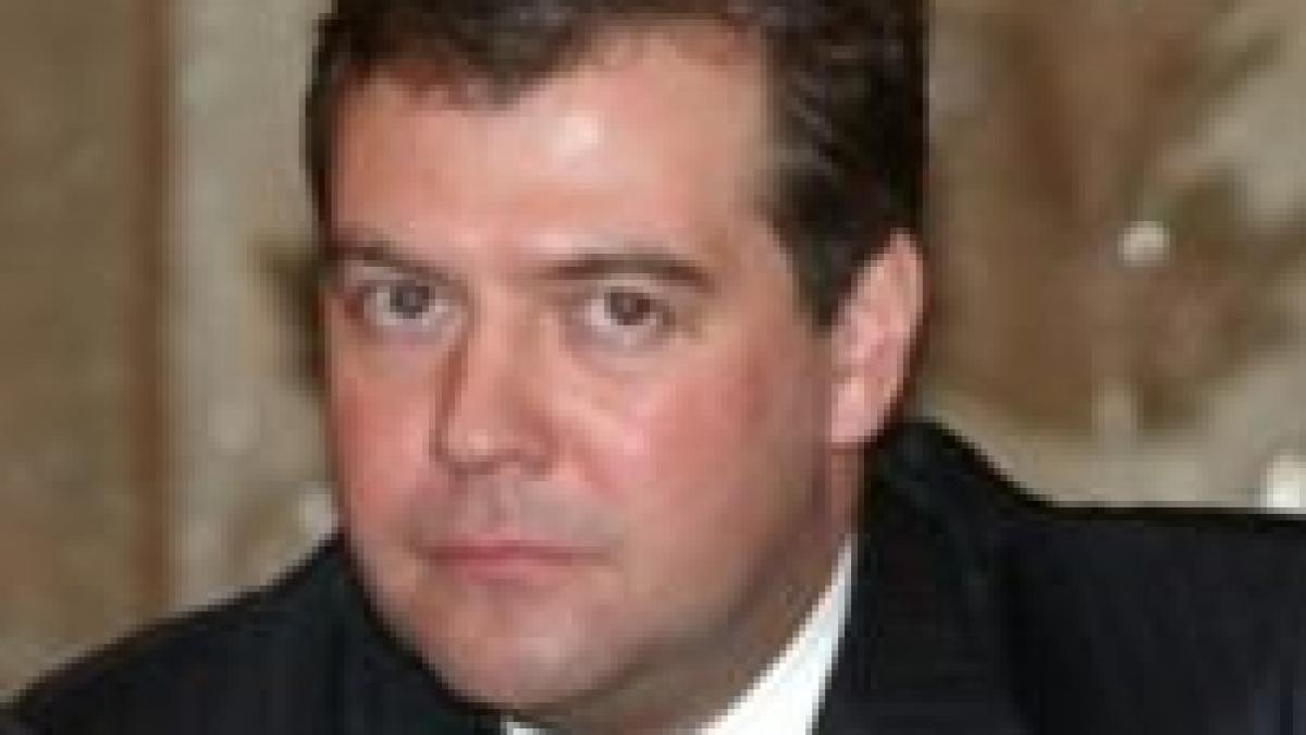 medvedev ar ataca georgia chiar daca aceasta ar fi pe cale sa adere la nato